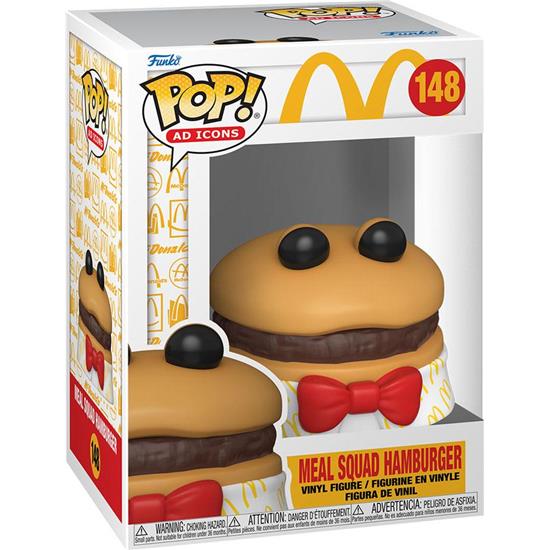McDonalds: Hamburger POP! Ad Icons Vinyl Figur (#148)