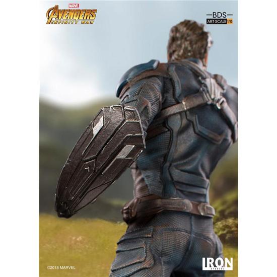 Avengers: Avengers Infinity War BDS Art Scale Statue 1/10 Captain America 23 cm