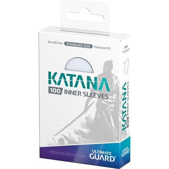 Diverse: Katana Inner Sleeves Standard Size Transparent (100)