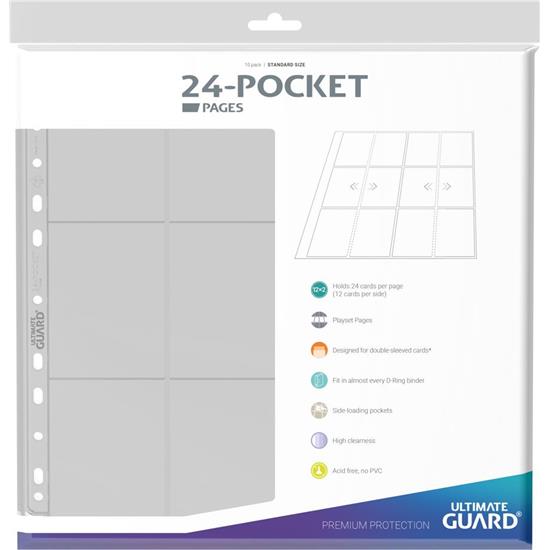 Diverse: QuadRow Pages 24-Pocket Side-Loading Clear (10)