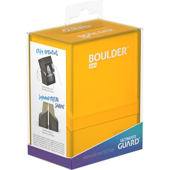Diverse: Boulder Deck Case 60+ Standard Size Amber