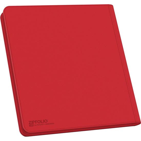 Diverse: Zipfolio 480 - 24-Pocket XenoSkin (Quadrow) - Red