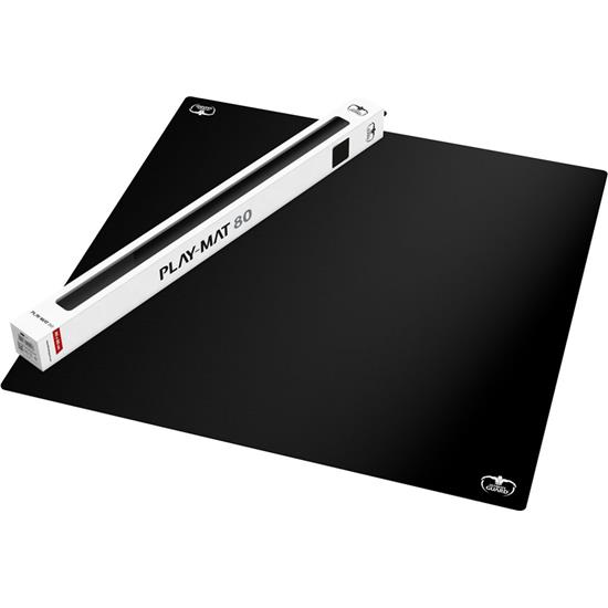 Diverse: Ultimate Guard Play-Mat 80 Monochrome Black 80 x 80 cm