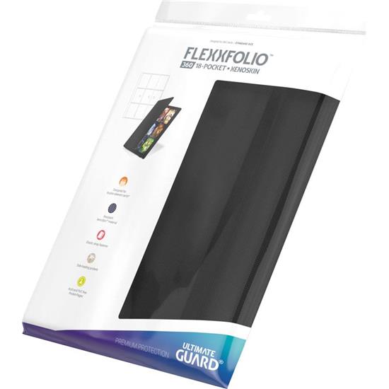 Diverse: Flexxfolio 360 - 18-Pocket XenoSkin Black