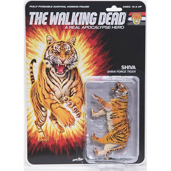 Walking Dead: The Walking Dead Action Figure Shiva Force Tiger Shiva (Bloody) 13 cm