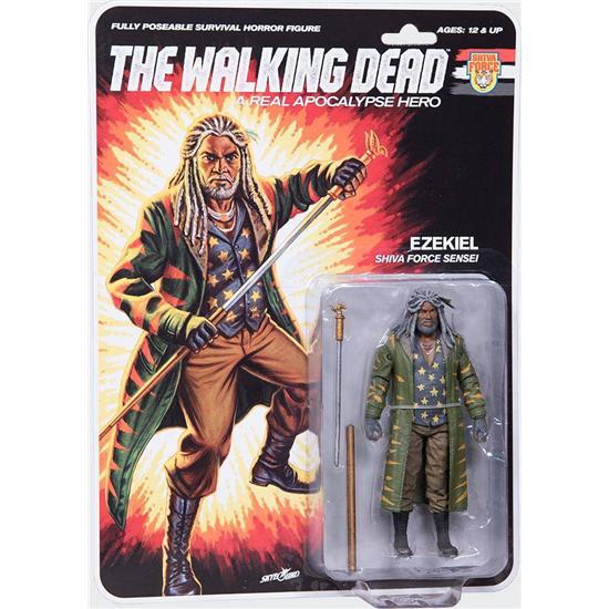Walking Dead: The Walking Dead Action Figure Shiva Force Sensei Ezekiel (Color) 13 cm