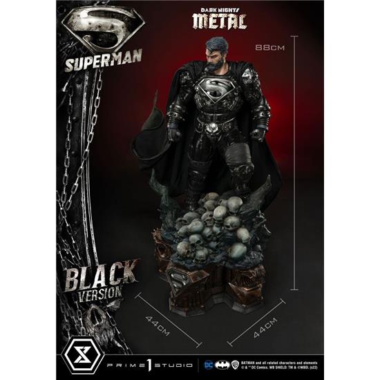 Batman: Superman Black Version Statue 1/3 88 cm