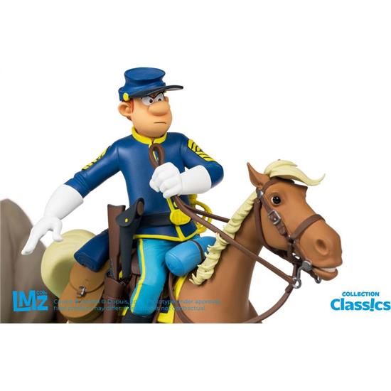 The Bluecoats: Chesterfield and Blutch Statue 23 cm