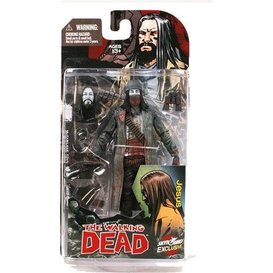 Walking Dead: The Walking Dead Action Figure Jesus (Bloody B&W) 15 cm