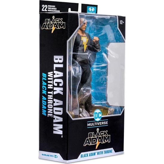 DC Comics: Black Adam with Throne 18 cm Action Figure 
