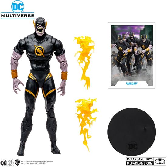 DC Comics: Dark Flash Speed Metal 18 cm Gold Label  Action Figure 