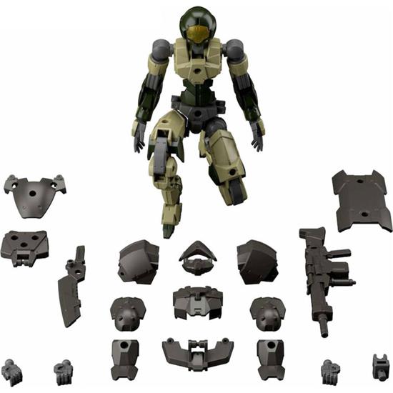 Diverse: 30MM 1/144 EXM-A9A Army Type figur