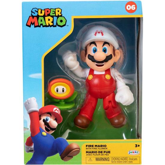 Super Mario Bros.: Fire Mario figure 10cm