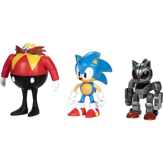 Sonic The Hedgehog: 30Th Anniversary 3 figur Pakke 10cm