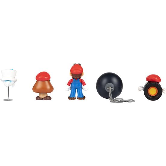 Super Mario Bros.: 5 figur Pak 6,5cm