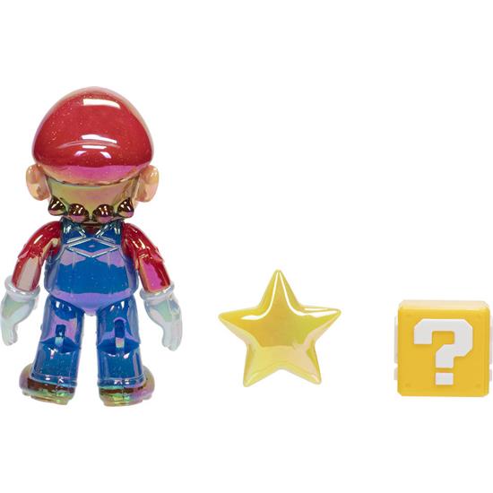 Super Mario Bros.: Star Power Mario Gold figur 10cm