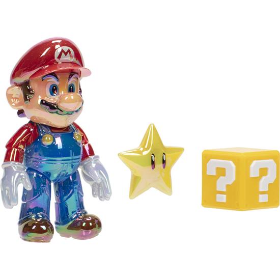 Super Mario Bros.: Star Power Mario Gold figur 10cm
