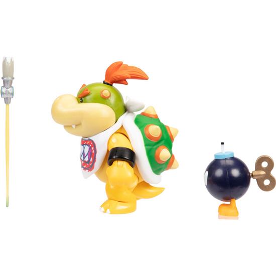 Super Mario Bros.: Bowser Jr Gold figur 10cm