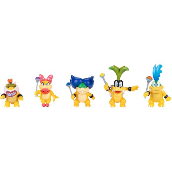 Super Mario Bros.: Koopalings 5 figur Pak 6,5cm