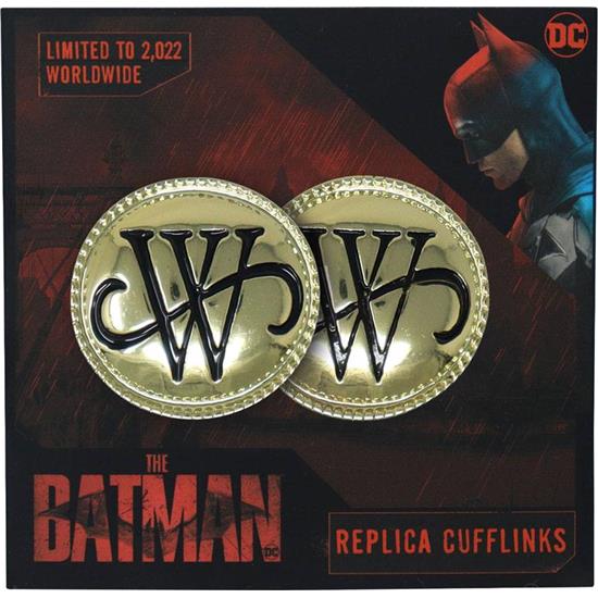 DC Comics: Wayne Samle Mønt Limited Edition 18 cm Replica Cufflinks 
