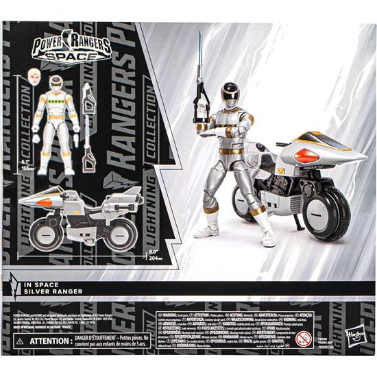 Power Rangers: In Space Silver Ranger 15 cm Lightning Collection Action Figure 