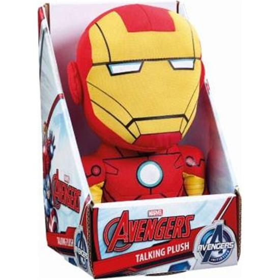 Iron Man: Marvel Talking Plush Figure Iron Man 23 cm *English Version*