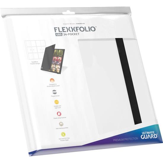 Diverse: Ultimate Guard Flexxfolio 480 - 24-Pocket (Quadrow) - White