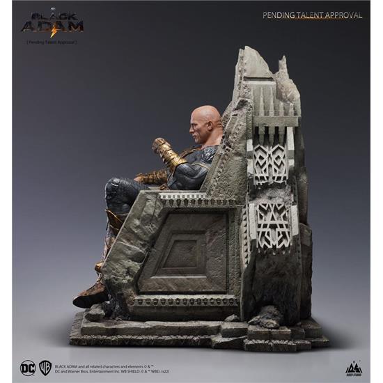 Black Adam: Black Adam On Throne 53 cm Statue 1/4 