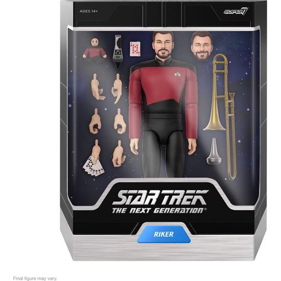 Star Trek: Commander Riker 18 cm Ultimates Action Figure 