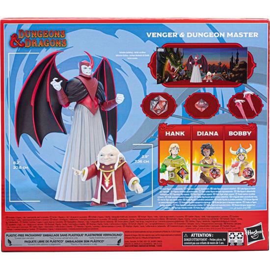Dungeons & Dragons: Venger & Dungeon Master Action Figures 15 cm