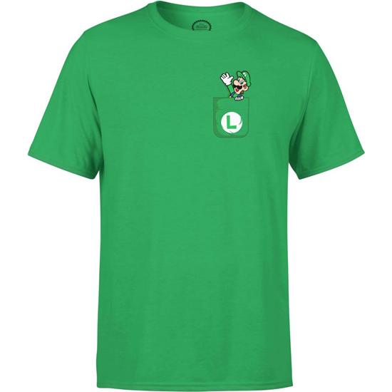 Nintendo: Nintendo T-Shirt Luigi Pocket