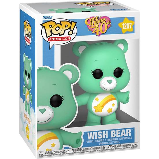 Care Bears: Wish Bear (40th Anniversary) POP! TV Vinyl Figur (#1207)