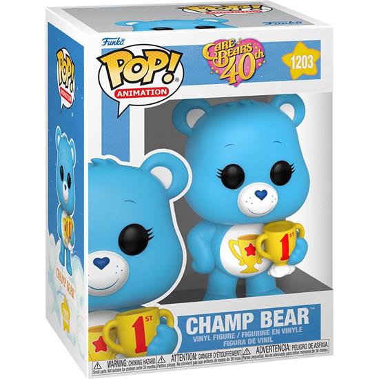 Care Bears: Champ Bear (40th Anniversary) POP! TV Vinyl Figur (#1203)