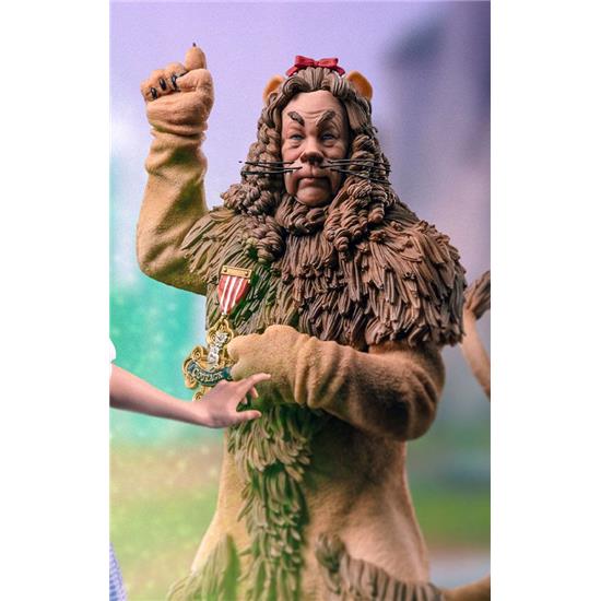 Wizard of Oz: Cowardly Lion Statue 20 cm Delux