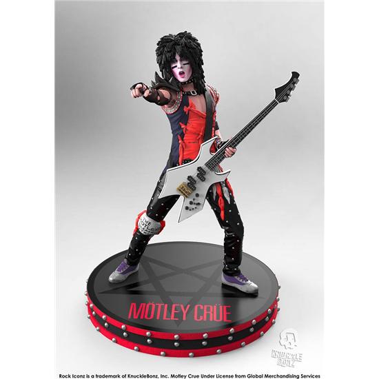 Mötley Crüe: Mötley Crüe Rock Iconz Statue 1/9 Nikki Sixx 22 cm