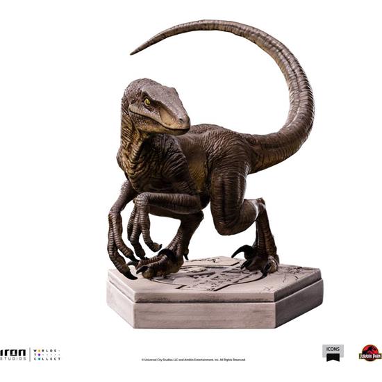 Jurassic Park & World: Velociraptor C Statue 7 cm