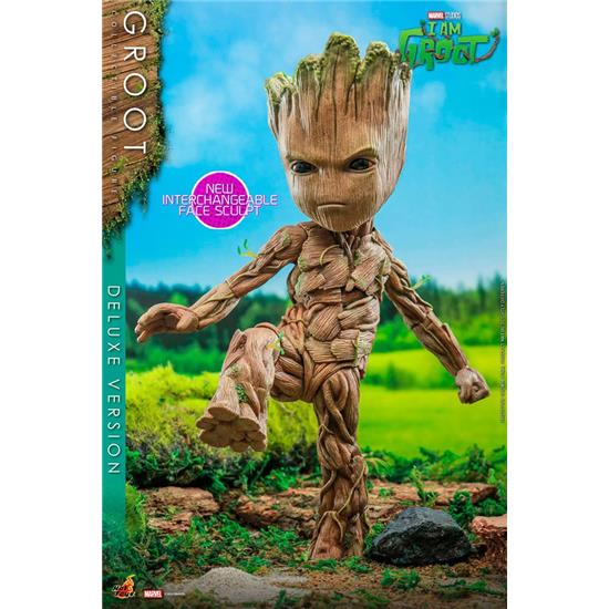 Marvel: I Am Groot Action Figure Deluxe Version 26 cm