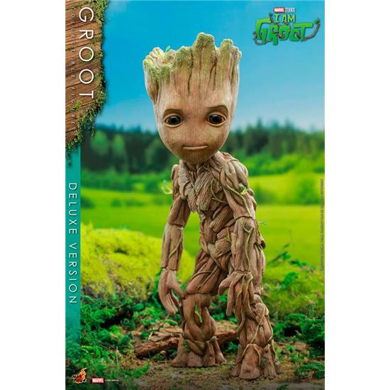 Marvel: I Am Groot Action Figure Deluxe Version 26 cm