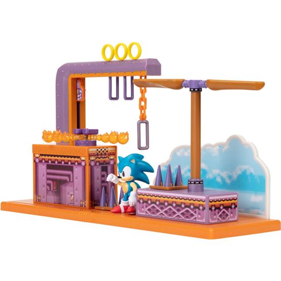 Sonic The Hedgehog: Sonic Flying Battery Zoneonic Legesæt 6cm