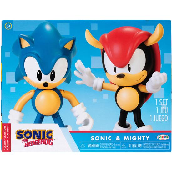 Sonic The Hedgehog: Sonic & Mighty figur 10cm