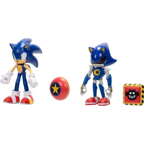 Sonic The Hedgehog: Sonic & Metal Sonic sæt figur 10cm