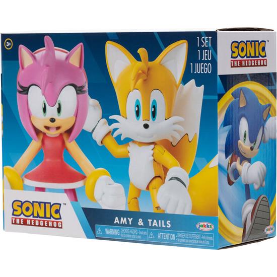 Sonic The Hedgehog: Tails & Modern Army sæt figur 10cm