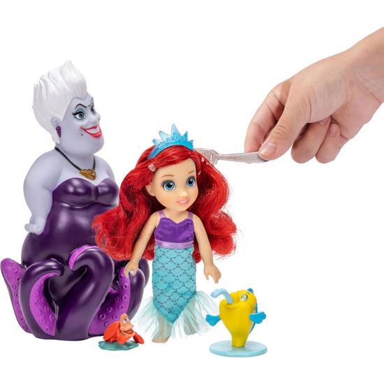 Ariel: Ariel Og Ursula Dukke 15cm Legesæt