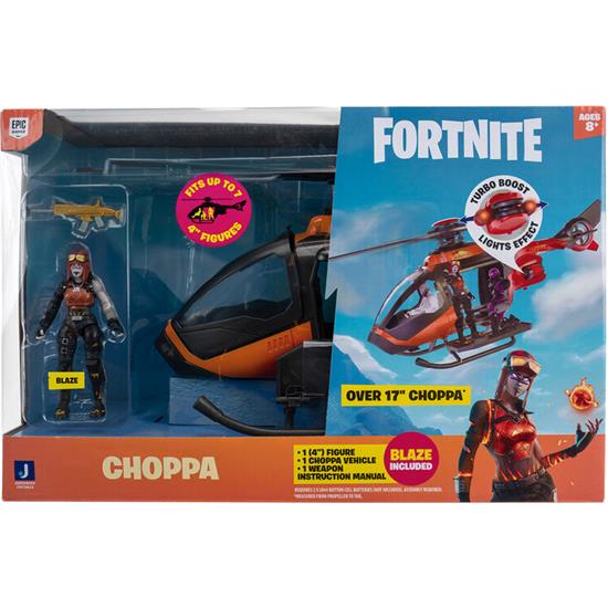 Fortnite: The Choppa Vehicle + Blaze figure set