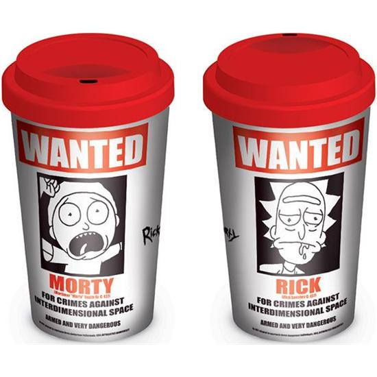 Rick and Morty: Rick and Morty Travel Mug Wanted