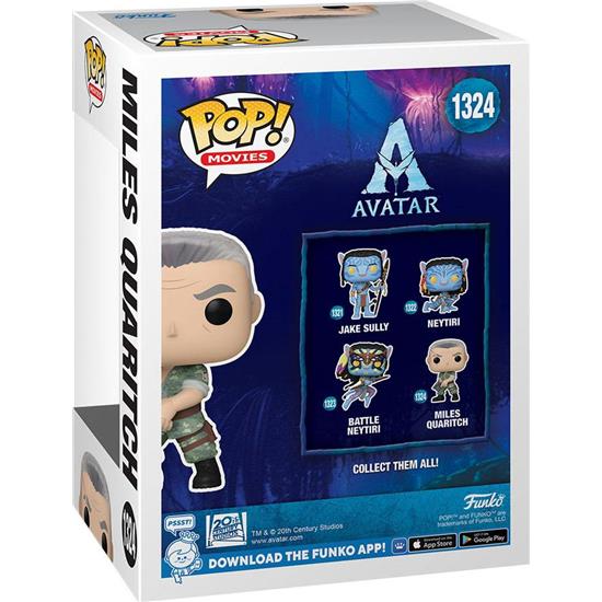 Avatar: Miles Quaritch POP! Movies Vinyl Figur (#1324)