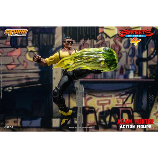 Streets of Rage: Adam Hunter Action Figure 1/12 18 cm
