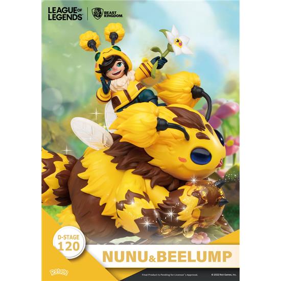 League Of Legends: Nunu & Beelump & Heimerstinger PVC Diorama Set 16 cm
