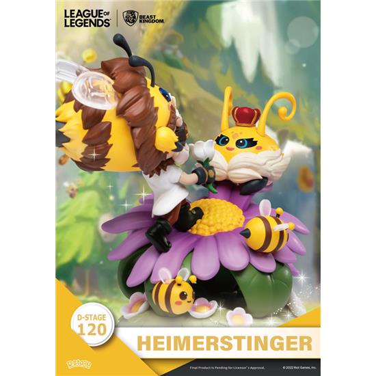 League Of Legends: Nunu & Beelump & Heimerstinger PVC Diorama Set 16 cm