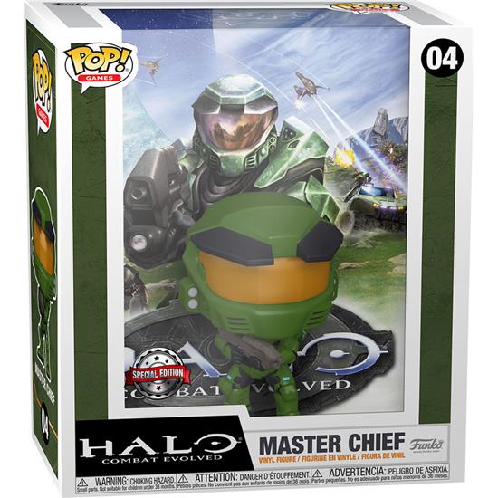 Halo: Master Chief Game Cover POP! Vinyl Figur (#04)
